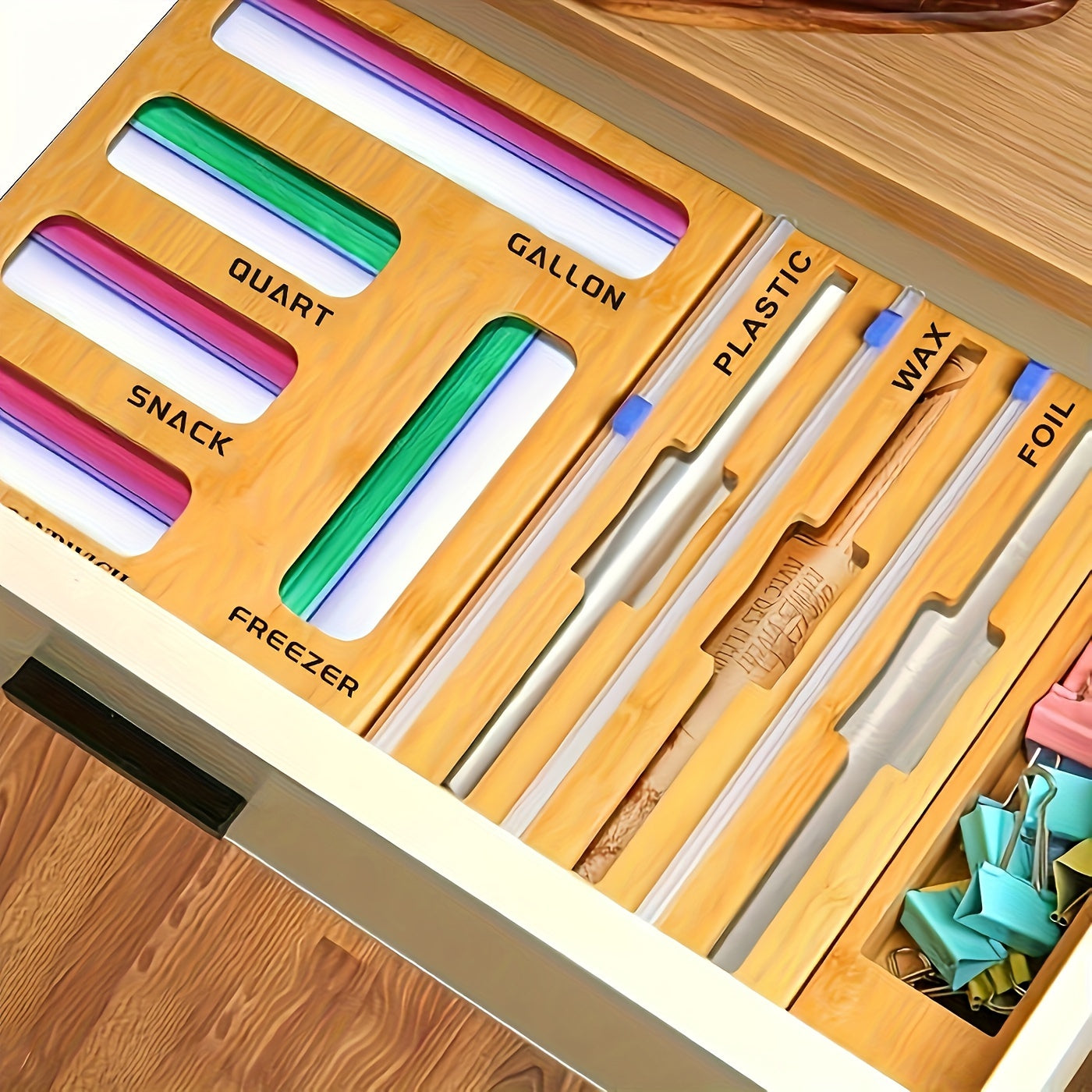 Ziploc Bag Organizer