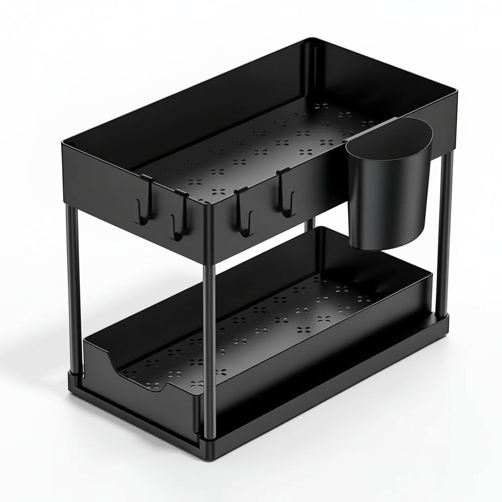 Under-Sink Pull-Out Storage Organizer