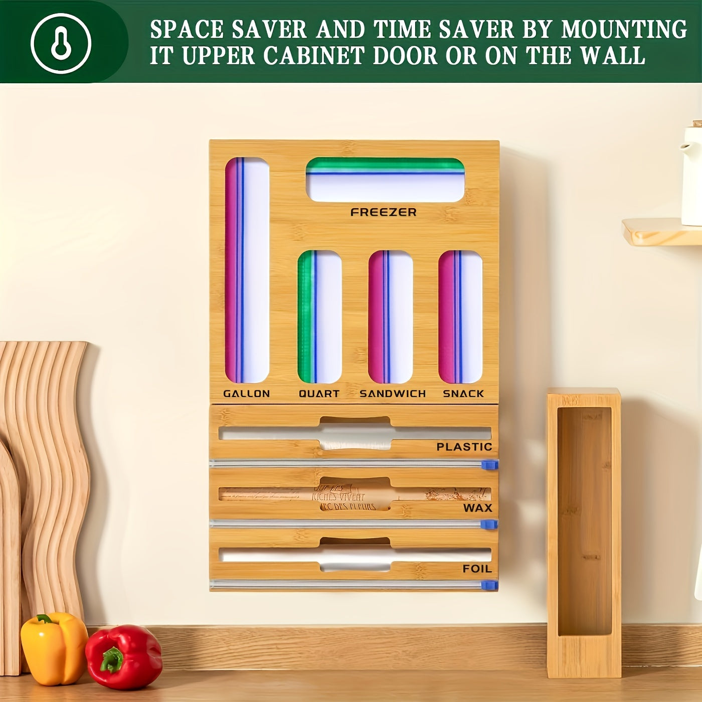 Ziploc Bag Organizer